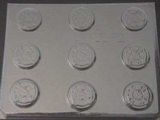 719 Fire Department Emblem Chocolate Mold